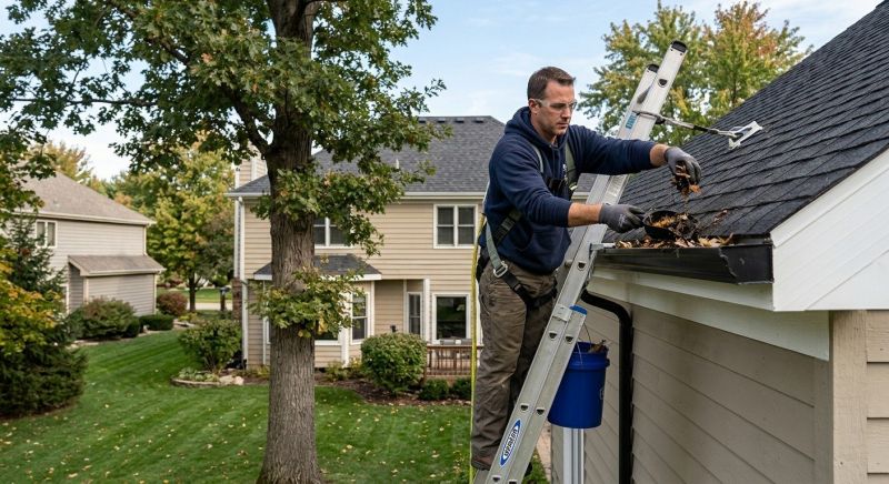 Roof Gutter Cleaning in Rochester, NY