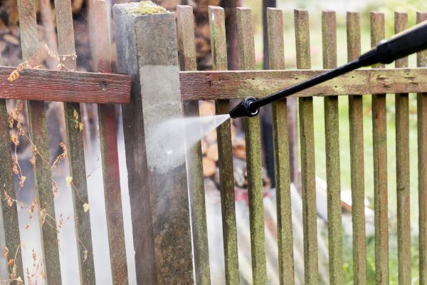 Fence Dirt Removal Service